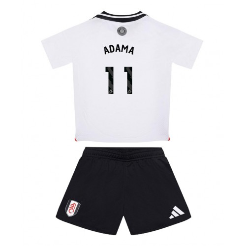 Fulham Adama Traore #11 Domaci Dres za djecu 2024-25 Kratak Rukav (+ Kratke hlače)